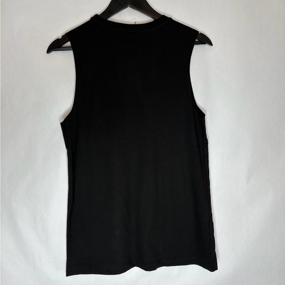 NWT DC Comics Wonder Woman Black Gold Graphic Muscle Tee Superhero Size Medium - Picture 6 of 7